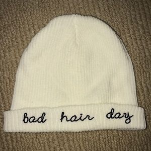 “bad hair day” beanie